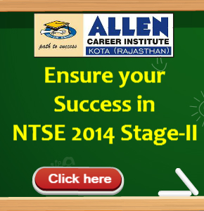 NTSE 2014 Stage 2- ALLEN