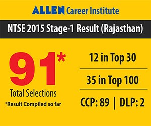 NTSE Stage-1 Results 2015