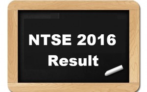 NTSE 2016 Final Result Declared