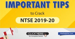 Important tips for NTSE 2019-20